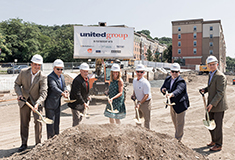United Group breaks ground on new mixed-use development